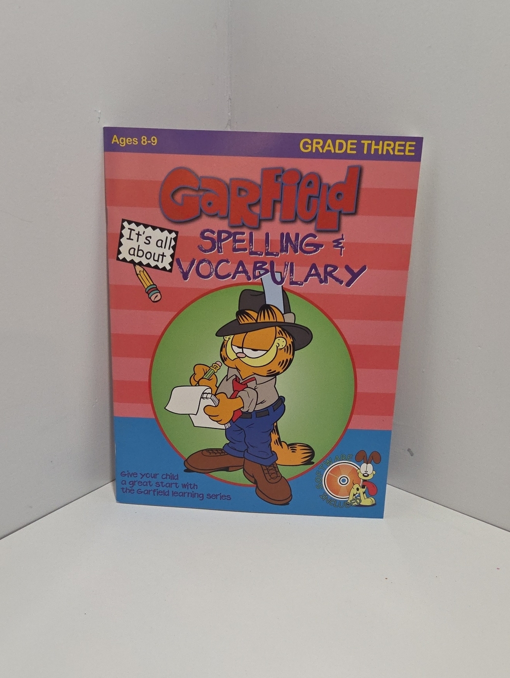 Garfield Spelling & Vocabulary Grade Three Workbook Brand New